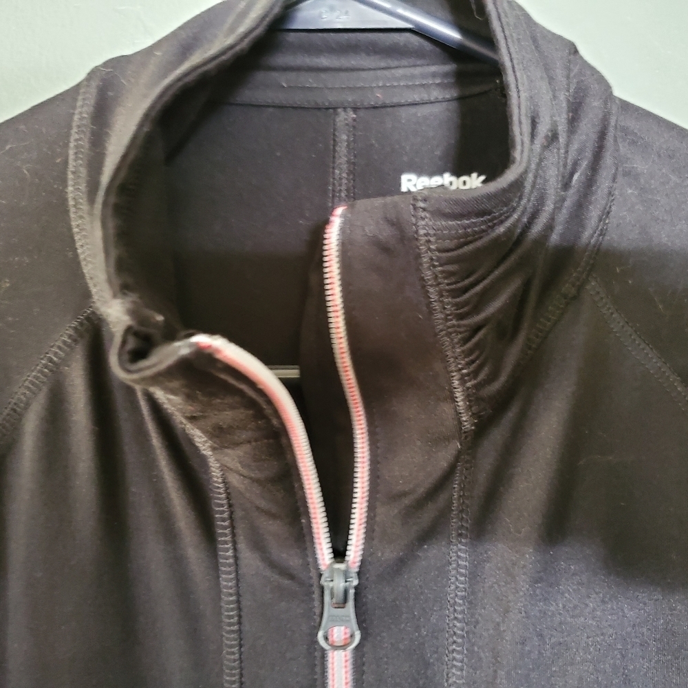 Black Reebok Athletic Track Jacket - Picture 11 of 11